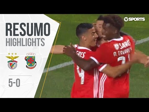 Highlights | Resumo: Benfica 5-0 Paços de Ferreira (Liga 19/20 #1)