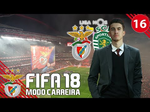 'DÉRBI NA LUZ! EPISÓDIO ESPECIAL' | FIFA 18 Modo Carreira (SL Benfica) #16