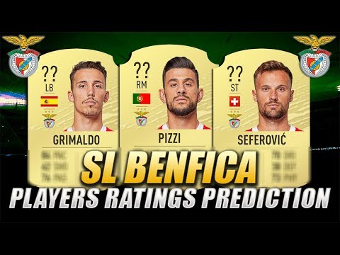 FIFA 20 | SL BENFICA PLAYERS RATINGS PREDICTION | w/ Pizzi, Grimaldo & Seferovic