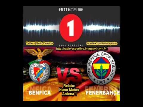 Benfica 3 x 1 Fenerbahçe – Relato: Nuno Matos ( Antena 1 ) Liga Europa – 02/05/2013