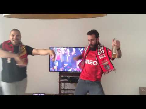 Bailando Benfica tricampeão