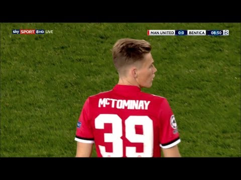 Scott McTominay vs Benfica (UCL Debut) 31/10/2017 HD 1080i