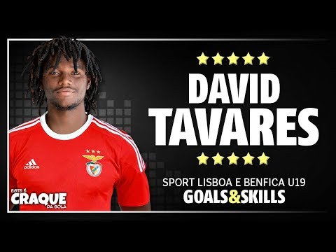 DAVID TAVARES ● SL Benfica U19 ● Goals & Skills