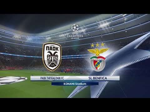 PAOK VS. BENFICA | Play-offs Round UEFA CL | FIFA 18