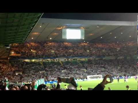 You Will Never Walk Alone – Champions League – Celtic FC v SL Benfica – 19/09/2012