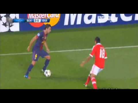 SL Benfica – FC Barcelona (0 – 2) – HIGHLIGHTS & GOALS – UEFA Champions League 02.10.2012