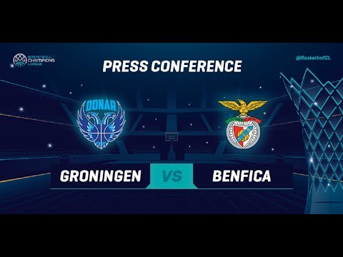Donar Groningen v SL Benfica – Press Conf. – Basketball Champions League 2019-20