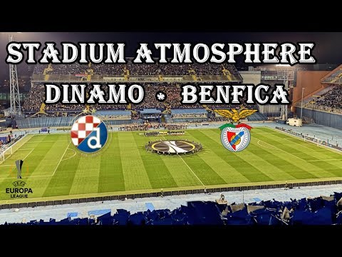 DINAMO vs BENFICA / STADIUM ATMOSPHERE / ZAGREB / MAKSIMIR