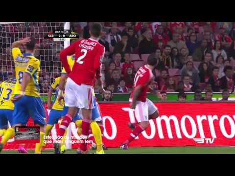 Konstantinos Mitroglou Crazy Backheel Goal – Benfica vs. Arouca 2-0 – 23.01.2016 HD