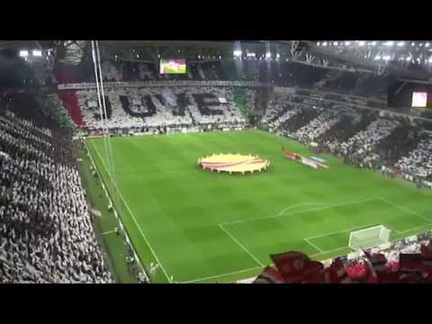 Team entrance, Juventus – SL Benfica 01.05.2014