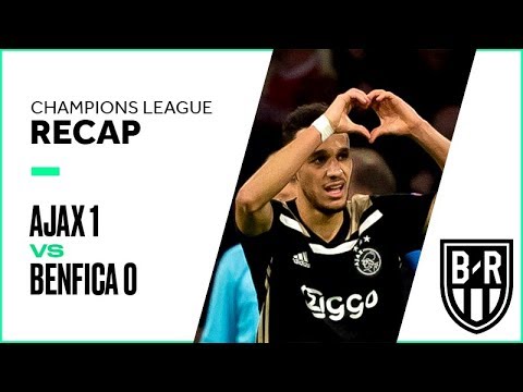 Ajax vs. Benfica Champions League Group Stage FULL Match Highlights: 1-0