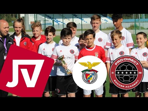 FOOTBALL HIGHLIGHTS | SL Benfica vs Pro Direct Soccer Academy (Portugal Tour)