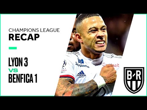 Lyon 3-1 Benfica: Champions League Recap with Goals, Highlights and Best Moments