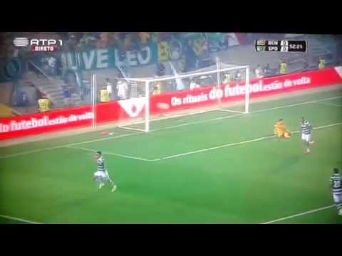 O Golo de André Carrillo e Teófilo Gutiérrez – Benfica vs Sporting 0-1 | Supertaça (09/08/2015)