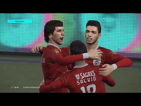 PES 2018: SL Benfica – Real Madrid (PC 1080p 60fps Ultra TugaVicio OF Chants Pack v2)