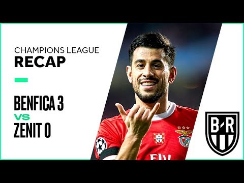 Benfica 3-0 Zenit St Petersburg: Champions League Recap with Goals, Highlights and Best Moments