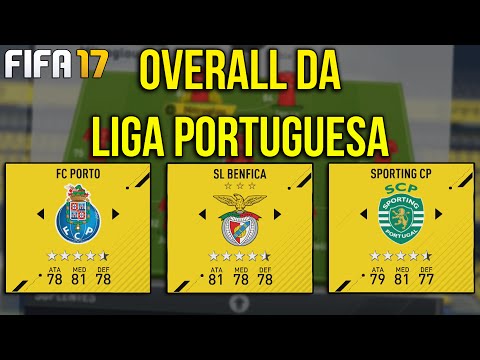 FIFA 17 – OVERALL BENFICA, SPORTING, PORTO & LIGA PORTUGUESA