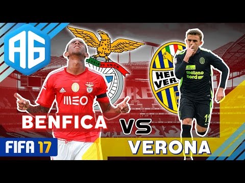FIFA 17 MODO CARREIRA #60 A VOLTA CONTRA O BENFICA – CHAMPIONS LEAGUE (Português-BR)