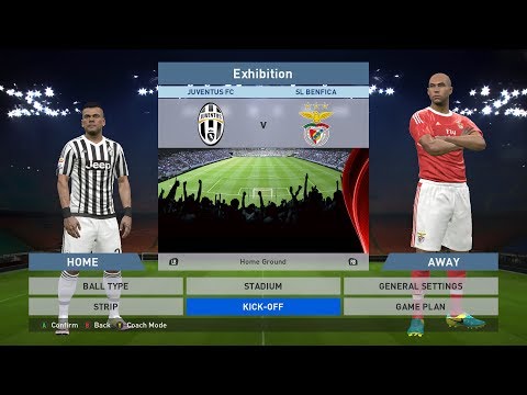 Juventus FC vs SL Benfica, Juventus Stadium, PC GAMEPLAY, PCGAMEPLAY, PES 2016, Konami