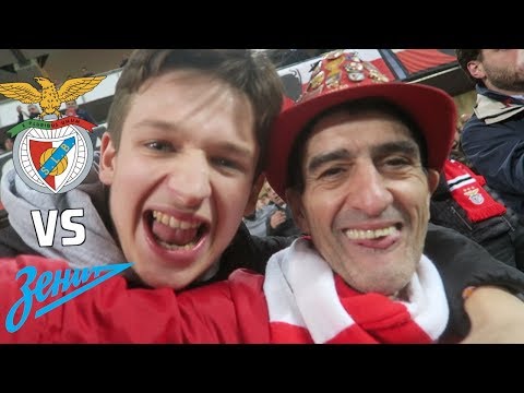 SL BENFICA 3-0 ZENIT – SNEAKING INTO ULTRAS SECTION *CRAZY FANS*