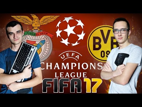 Liga Mistrzów 2017 – 1/8 Finału ☆ BVB – Benfica ☆ FIFA 17 ㋡ MafiaSolec vs MrAdamo15