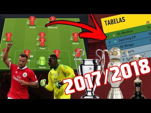 COMO IRÁ FICAR O BENFICA NA ÉPOCA 2017/18 – FIFA 17 EXPERIÊNCIA