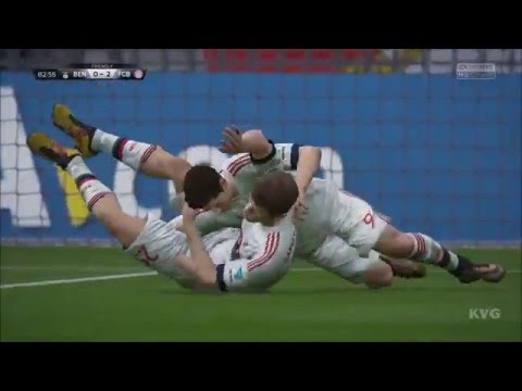 FIFA 16 – UEFA Champions League – SL Benfica vs FC Bayern Munich | Gameplay (HD) [1080p60FPS]