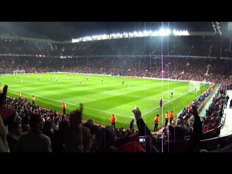 Manchester United – SLBenfica at Old Trafford 22/11/2011