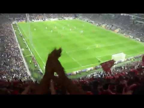 Benfica, Benfica!! Team entrance, Juventus – SL Benfica 01.05.2014