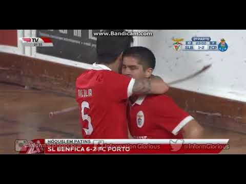 Hóquei em Patins, 10ª jornada: SL Benfica 6-2 FC Porto