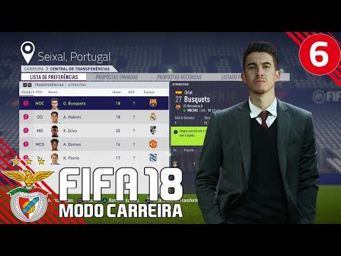 'REFORÇOS PARA A EQUIPA B!' | FIFA 18 Modo Carreira (SL Benfica) #06