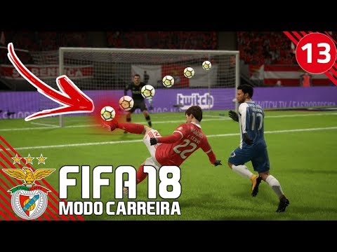 'O CLÁSSICO! INÍCIO DO MERCADO DE INVERNO' | FIFA 18 Modo Carreira (SL Benfica) #13