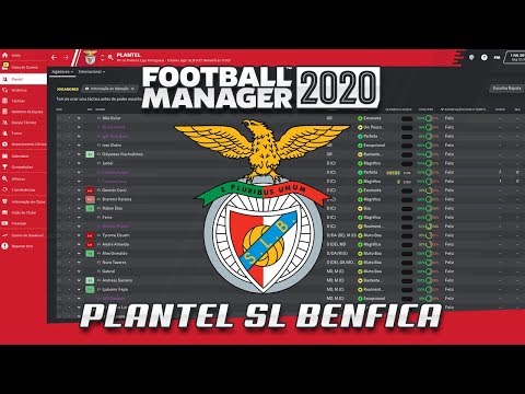 PLANTEL SL BENFICA || FOOTBALL MANAGER 2020