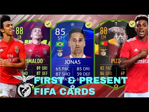 FIFA19|SL BENFICA FIRST & PRESENT CARDS??|FT JONAS , PIZZI , ALEJANDRO GRIMALDO ETC…