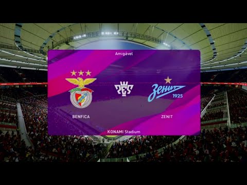 SL Benfica vs Zenith | PES 20 Champions League Live Gameplay