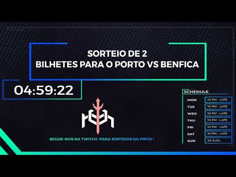 SORTEIO DE 2 BILHETES PARA O FC PORTO VS SL BENFICA