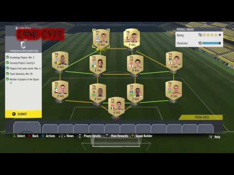 FOREIGN PLAYERS SBC #FIFA 17 Ultimate Team Bundesliga ( Cheap ) Feb. 16