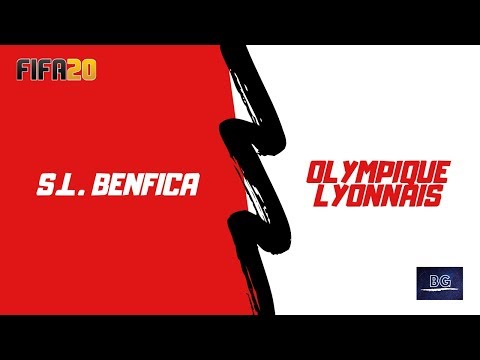 FIFA 20 Benfica VS Olympique Lyon Champions League Gameplay PS4