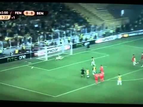 Fenerbahce penalty miss vs Benfica
