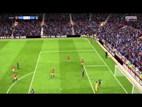 Manchester United vs S.L. Benfica – FIFA 15 PS4 Gameplay