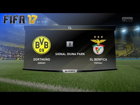 FIFA 17 – Borussia Dortmund vs. SL Benfica @ Signal Iduna Park