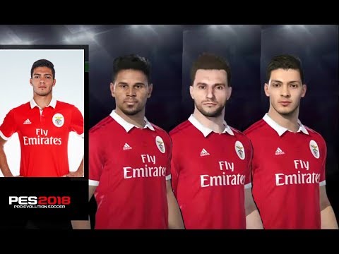 PES 2018 | SL Benfica Faces & Overall | PS4