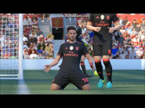 FIFA 17 Benfica VS Manchester United (FIFA Cup Game 8)