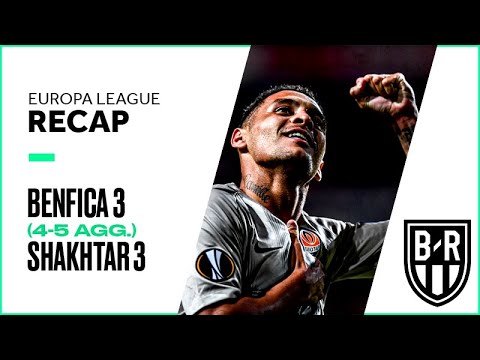 Benfica 3-3 Shakhtar Donetsk (4-5 agg.): Europa League Recap with Goals, Highlights, Best Moments