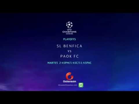 UEFA: SL Benfica vs Paok FC | Promo | Galavisión