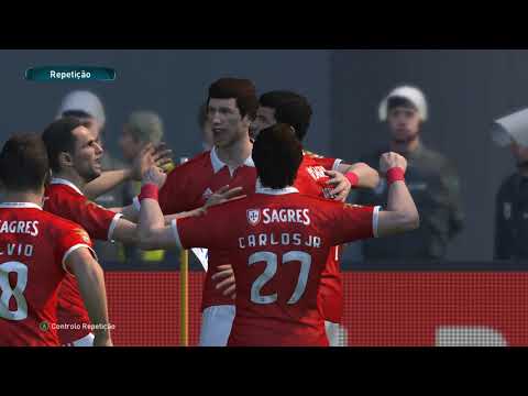 PES 2017: SL Benfica – Manchester United  (PC 1080p 60fps Kits Galaxy Chants V2 e outros)
