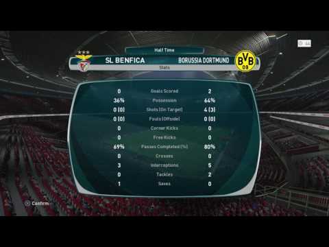 UFC ( SL Benfica vs BvB ) Pes2017|PS4