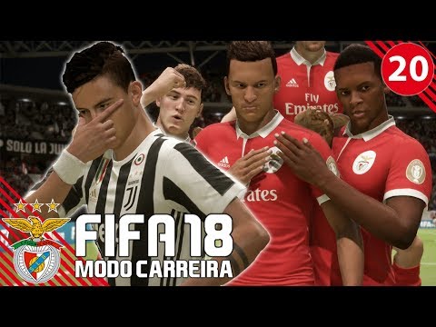'MEIA-FINAL DA LIGA DOS CAMPEÕES! QUE JOGO ÉPICO!' | FIFA 18 Modo Carreira (SL Benfica) #20